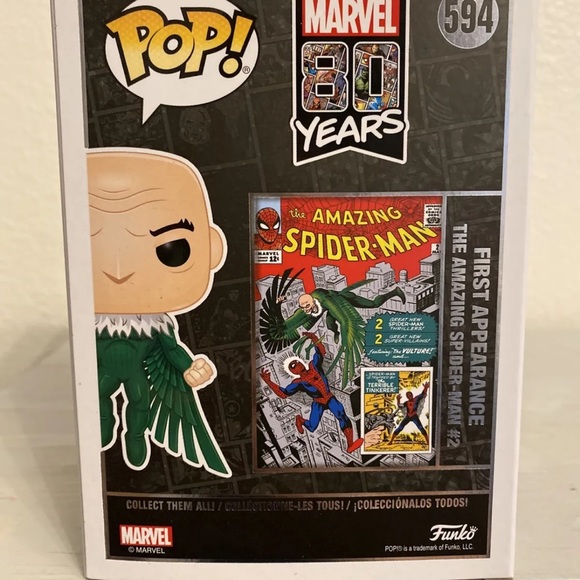 Vulture Marvel Funko Pop #594 NEW - Picture 8 of 10